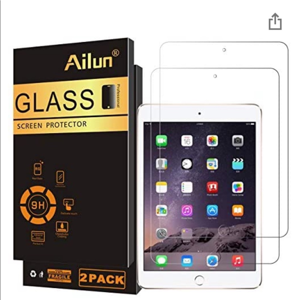 iPad Mini Screen Protector - 2 Pack